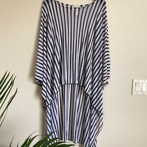 NWOT Sheer tunic
